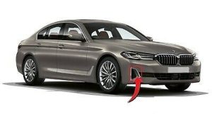 NEW GENUINE BMW 5 SERIES G30 LCI LUXURY FRONT BUMPER COVER AIR DUCT BRAKE RIGHT  51119463482