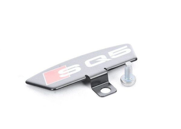NEW GENUINE AUDI SQ5 FRONT RETAINER SPRING COVER CALIPER NAME PLATE 8R0698618 - Image 4