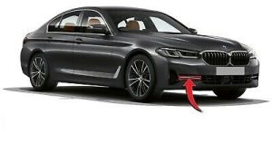 NEW GENUINE BMW 5 SERIES G30  LCI BASIS FRONT BUMPER GRILL RUBBER STRIP RIGHT  51119463476