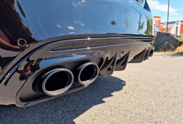 C43 Night Package ANG Facelift Look Rear bumper diffuser For Mercedes W205/ S205 15-21 - Image 7