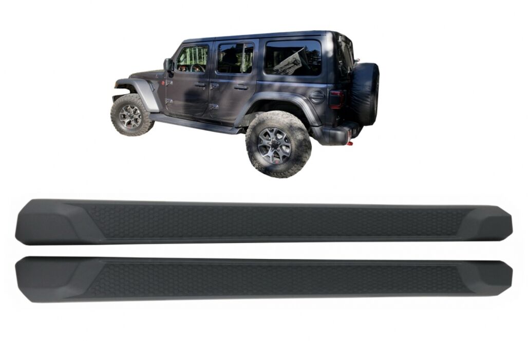 Running Boards Side Steps suitable for Jeep Wrangler JL (2018-Up) 4 Doors - Image 13