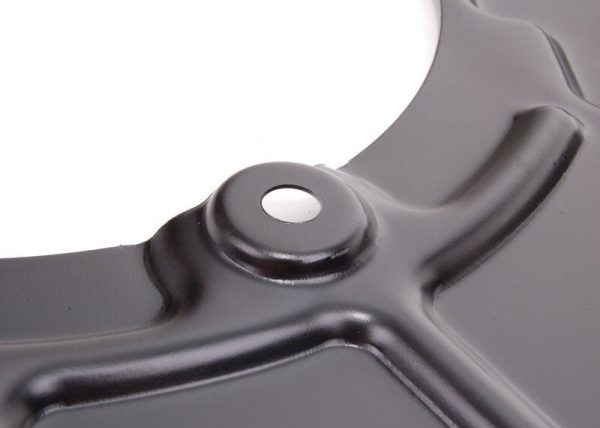 NEW GENUINE VW BORA 99-05 GOLF 98-06 FRONT BRAKE DISC PROTECTION PLATE LEFT N/S 1J0615311A - Image 4