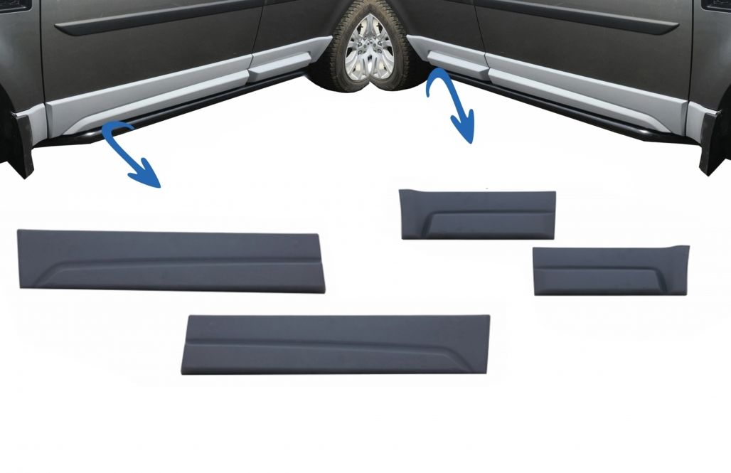 Car Front and Rear Side Skirts Door Panels Left & Right suitable for Land Rover Freelander 2 L359 (2006-2014)