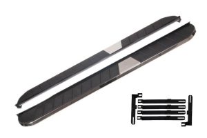 Running Boards Side Steps suitable for HONDA CRV (2012-2016) IV Generation KITT Design with Brackets