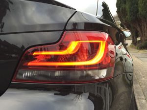 Genuine Black Line Smoked LED Taillights Set For BMW E82 E88 07-13