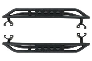 Running Boards Side Steps Nerf Bars suitable for Jeep Wrangler Rubicon JK (2007-2017) 2 Doors Iron