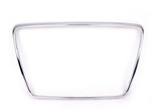NEW GENUINE AUDI A3 08-13 FRONT BUMPER CENTER GRILL CHROME SURROUND FRAME 8P0807715A2ZZ