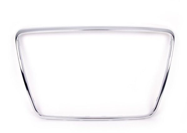NEW GENUINE AUDI A3 08-13 FRONT BUMPER CENTER GRILL CHROME SURROUND FRAME 8P0807715A2ZZ