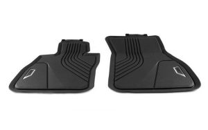 NEW GENUINE BMW 8 SER G14 G15 G16 M8 F91 FRONT ALL WEATHER RUBBER FLOOR MATS LHD 51472458861