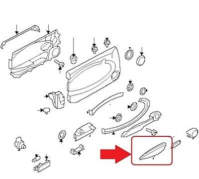 NEW GENUINE MINI R55 R56 FRONT DOOR ARMREST MELLOW YELLOW LEFT N/S 51412753323 - Image 2
