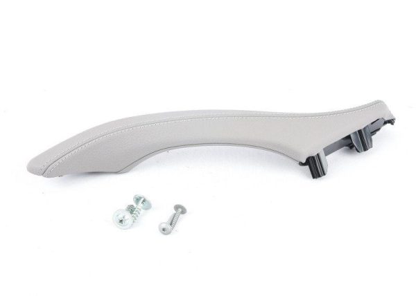 BMW NEW F10 F11 DOOR TRIM PULL HANDLE PASSENGER SIDE RIGHT O/S LHD DAKOTA GREY 51417225856 - Image 4