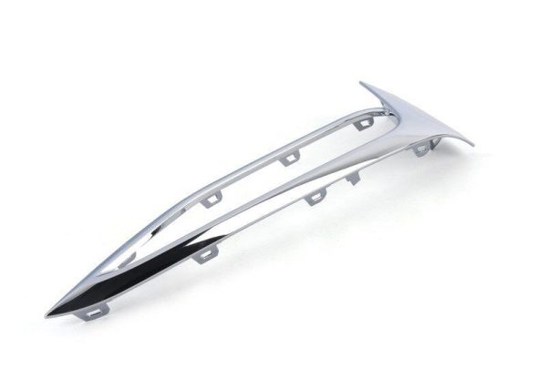 NEW GENUINE BMW 5 SERIES G30 G31 FRONT BUMPER LUXURY LINE CHROME TRIM RIGHT O/S 51117385284 - Image 3