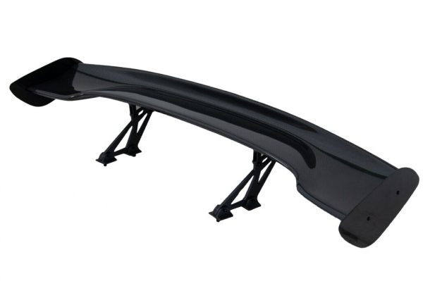 Universal Adjustable Trunk Spoiler Wing GT Design Real Carbon - Image 5