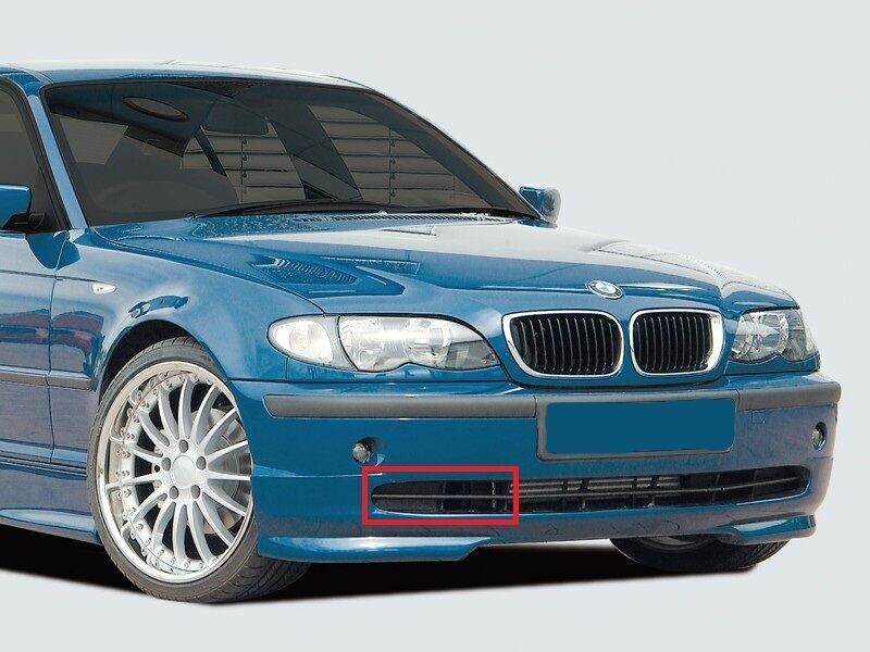 BMW NEW GENUINE 3 E46 (01/09 - 04) FRONT BUMPER LOWER GRILLE RIGHT 51117043496 - Image 2