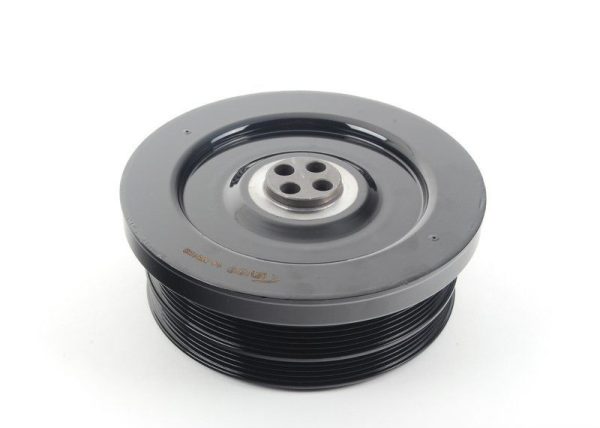 NEW GENUINE BMW 3 5 7 X3 X5 M57 DIESEL ENGINE CRANKSHAFT PULLEY VIBRATION DAMPER 11238511371 - Image 2