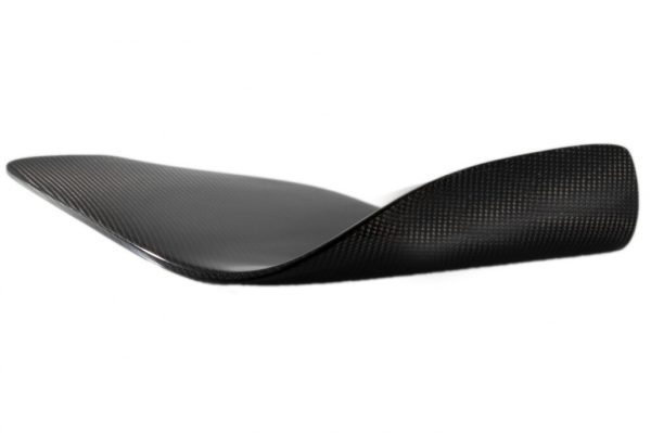 Universal Front Bumper Lip Spoiler Add On Extension Splitters Real Carbon - Image 10