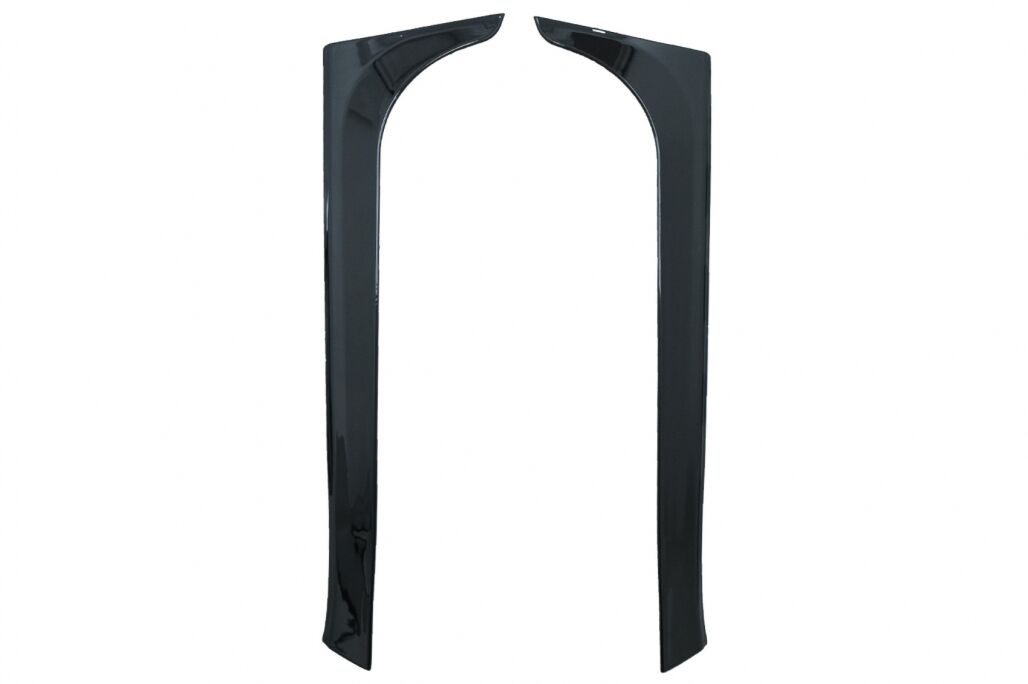 Trunk Rear Window Fin Spoiler suitable for VW Polo AW MK6 (2018-up) Piano Black - Image 2