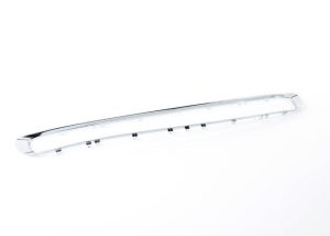 MINI NEW GENUINE F55 F56 F57 CHROME LINE EXTERIEUR FRONT BUMPER CHROME FRAME 51117355238