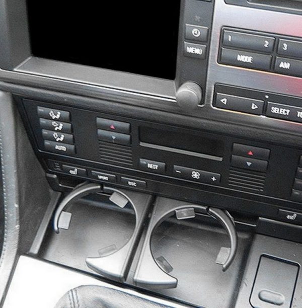 Front Cup Holder suitable for BMW 5 Series E39 Sedan Touring RHD (1995-2004) Black - Image 8