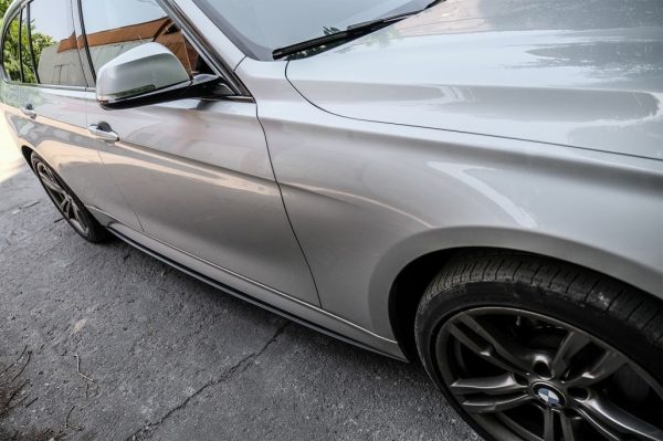 Side Skirts Add-on Lip Extensions suitable for BMW 3 Series F30 F31 (2011-Up) M-Performance Design - Image 9