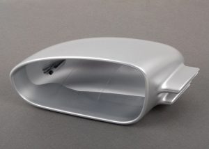 NEW GENUINE AUDI RS4 06-08 FRONT N/S LEFT MIRROR CAP MATT ALUMINUM 8E0857527A1L1