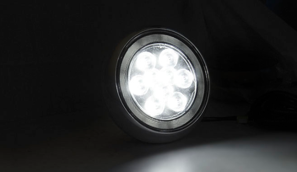 FOG LIGHTS ANGEL EYES LED DRL UNIVERSAL fits BMW MINI COOPER - Image 3