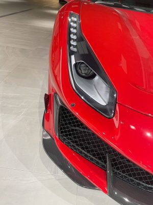 Canards for front bumper Ferrari 488 Pista