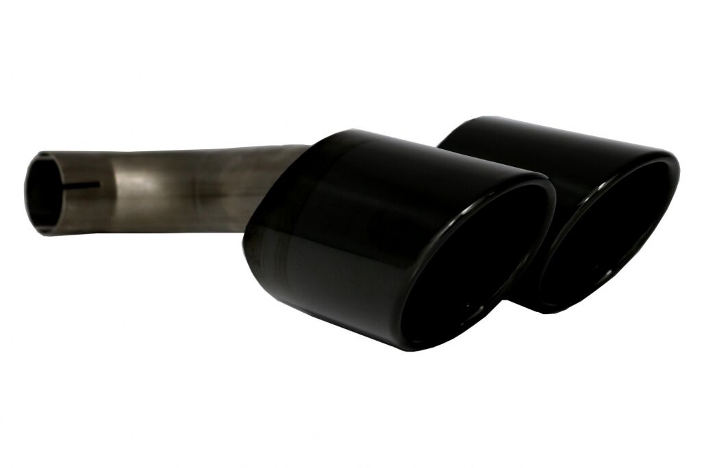 Rear Bumper Spoiler Valance Diffuser Double Outlet with Exhaust Tips suitable for BMW X4 G02 (2018-up) M Sport - Image 9