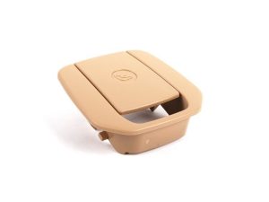 BMW NEW GENUINE 1 3 E90 E91 E81 E87 REAR SEAT BEIGEISOFIX MOUNT COVER 52207152210