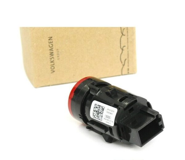 NEW GENUINE AUDI A3 20- Q3 19- ENGINE IGNITION START STOP BUTTON SWITCH CHROME 4N0905217A - Image 2