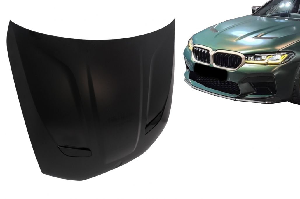 Hood Bonnet suitable for BMW 5 Series G30 Sedan G31 Touring G38 (2017-2019) M5 CS Look - Image 17