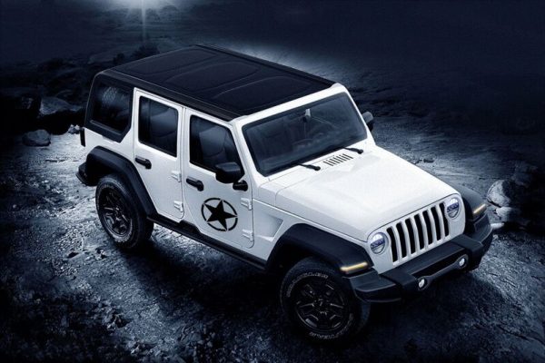 Sticker Star Universal suitable for Jeep Wrangler JK Truck or Other Cars Black - Image 6