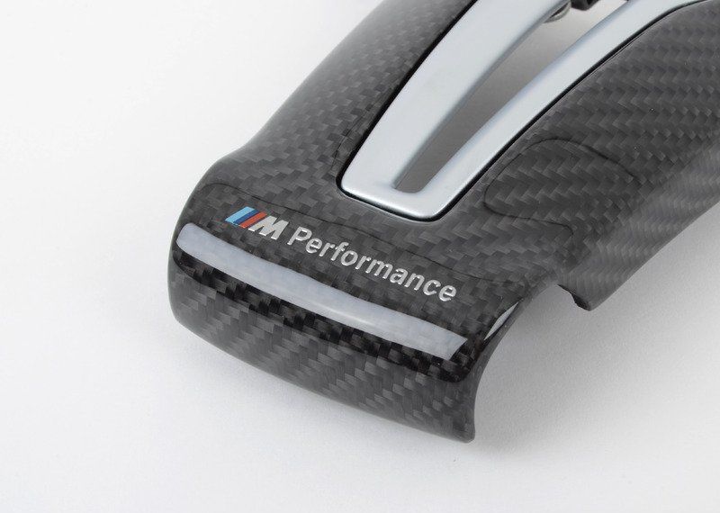 BMW OEM F87 F80 F83 F10 F12 F06 M PERFORMANCE STEERING WHEEL CARBON TRIM COVER 32302345203 - Image 3