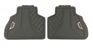 FOR NEW GENUINE BMW X7 G07 REAR ALL WEATHER RUBBER FLOOR MATS