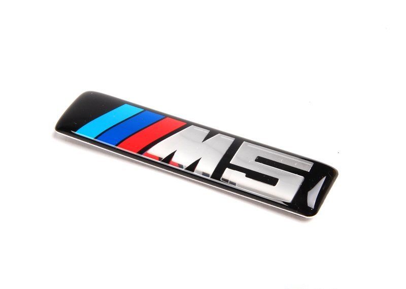 NEW GENUINE BMW 5 SERIES M5 E60 FENDER GRILL EMBLEM BADGE STICKER 1 PCS 51137898311 - Image 3