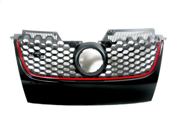NEW GENUINE VOLKSWAGEN VW JETTA R FRONT BUMPER CENTER RADIATOR GRILL 1K0853653BVW8 - Image 4