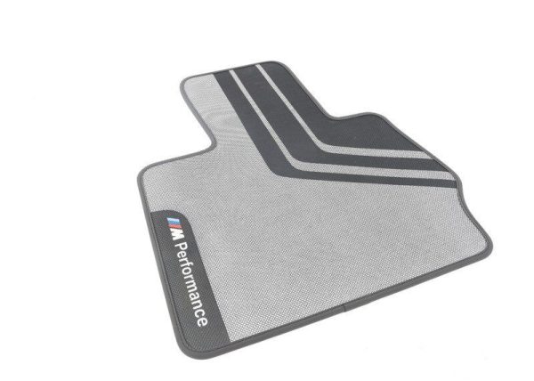 BMW NEW GENUINE X3 X4 F25 F26 M PERFORMANCE RUBBER FLOOR MATS LHD FRONT + REAR 51472407302 + 51472407307 - Image 3
