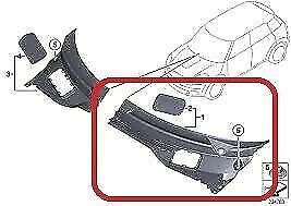 NEW GENUINE MINI R60 R61 FRONT APRON COVER COWL RIGHT O/S RHD 51719808098 - Image 2