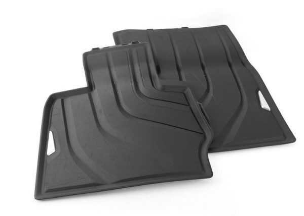 FOR NEW BMW GENUINE X3 X4 SERIES F25 F26 ALL WEATHER RUBBER FRONT FLOOR MATS SET LHD - Image 5