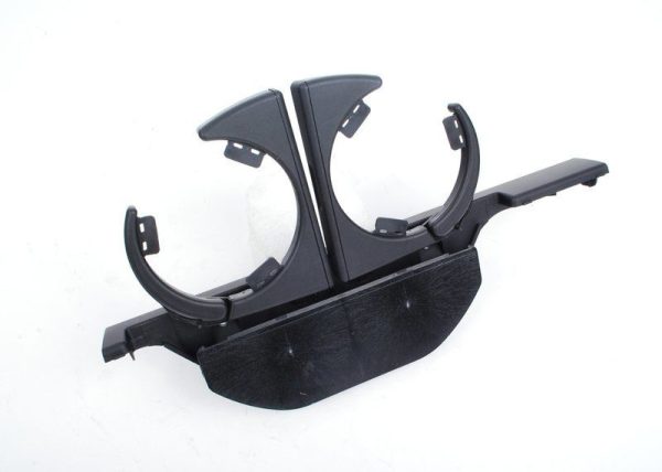 BMW NEW GENUINE 5 SERIES E39 FRONT DRINK CUP HOLDER BLACK LHD 51168190205