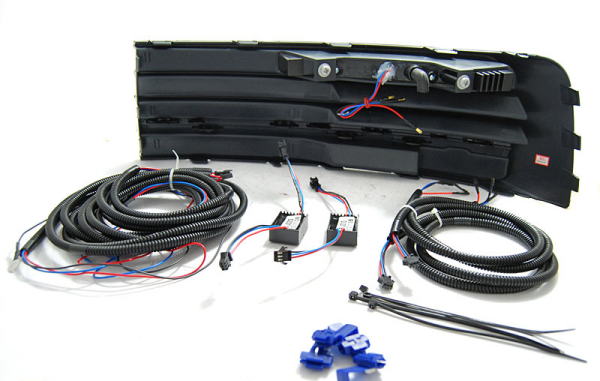 Front bumper upper Frame with LED DRL For VW T6 16-20 - Image 2