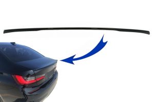 Trunk Boot Spoiler suitable for BMW 3 Series G20 Sedan (2019-up) Piano Black