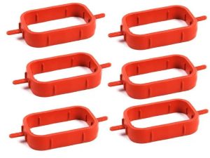NEW GENUINE BMW DIESEL INTAKE MANIFOLD PROFILE GASKET SET OF 6 11617790198