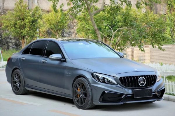 Front Hood Bonnet Suitable for Mercedes C-Class W205 S205 C205 A205 (2014-Up) C63 Design - Image 9