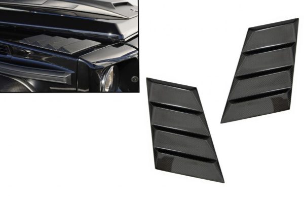 Front Fender Scoop Vents Carbon Fiber suitable for MERCEDES Benz W463 G-Class (1989-up) B-Design - Image 11