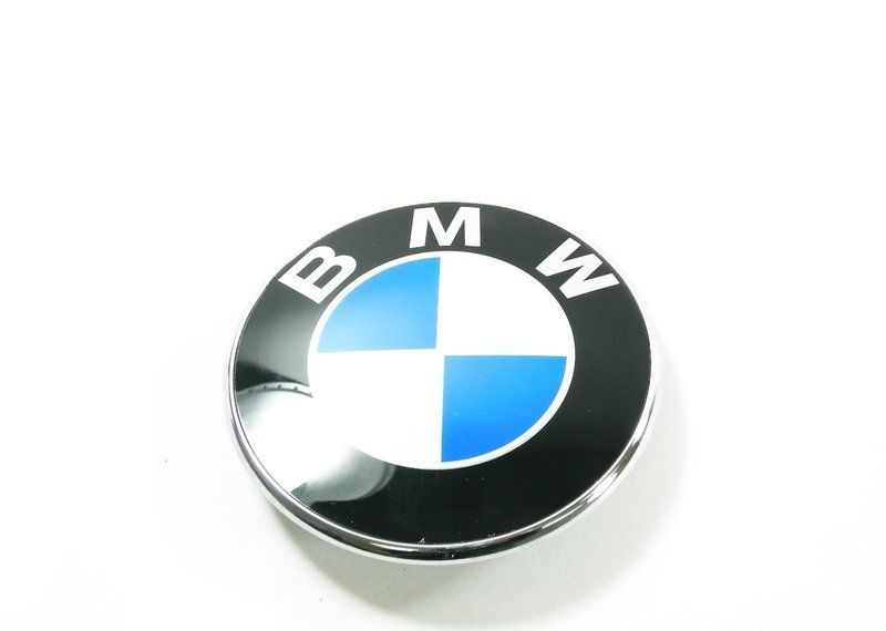 NEW GENUINE BMW 2 3 4 SERIES REAR TRUNK BOOT BMW LOGO 74MM BADGE EMBLEM 51148219237