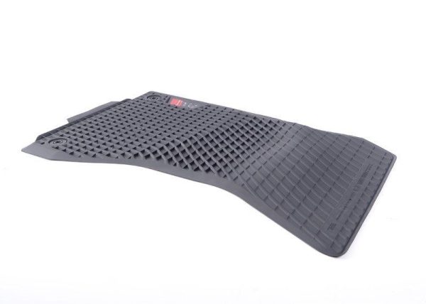 NEW GENUINE AUDI S5 2017- FRONT BLACK RUBBER ALL WEATHER FLOOR MATS LHD 8W7061221B041 - Image 4