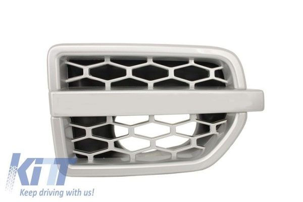 Side Vents  suitable for Land ROVER Range ROVER Discovery IV (2010-up) Silver Autobiography Design - Image 2