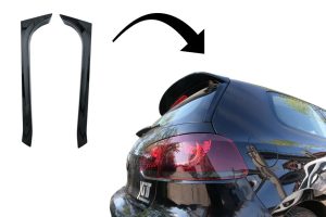 Trunk Rear Window Fin Spoiler suitable for VW Golf 6 GTI / R MK6 (2008-2012) Piano Black