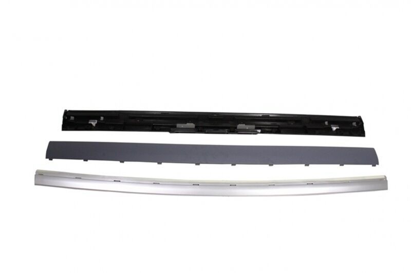 Rear Bumper with Roof Spoiler and Rear Trunk Tailgate Silver suitable for Land Rover Range Rover Sport (2005-2009) L320 Autobiography Design - Image 6